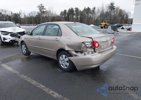 2005 Toyota Corolla Le from USA, damaged, VIN 2T1BR30E05C355694
